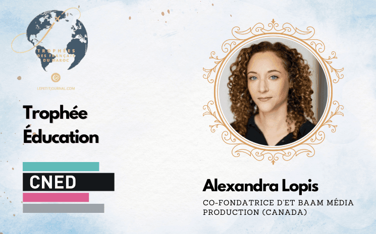 Alexandra Lopis, Co-fondatrice d’Et Baam Média Production (Canada)