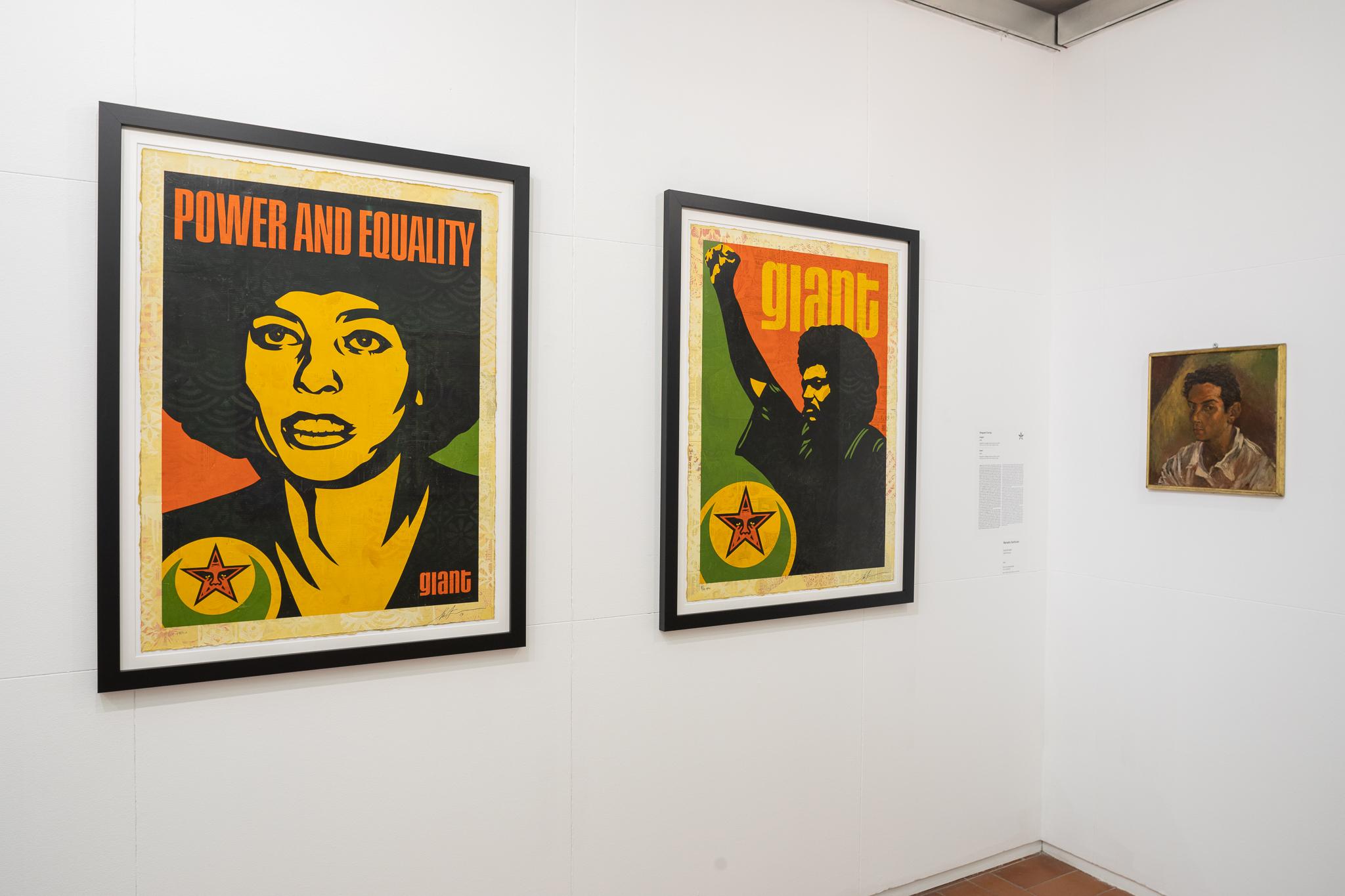 Shepard Fairey à la Galerie d'Art Moderne Rome