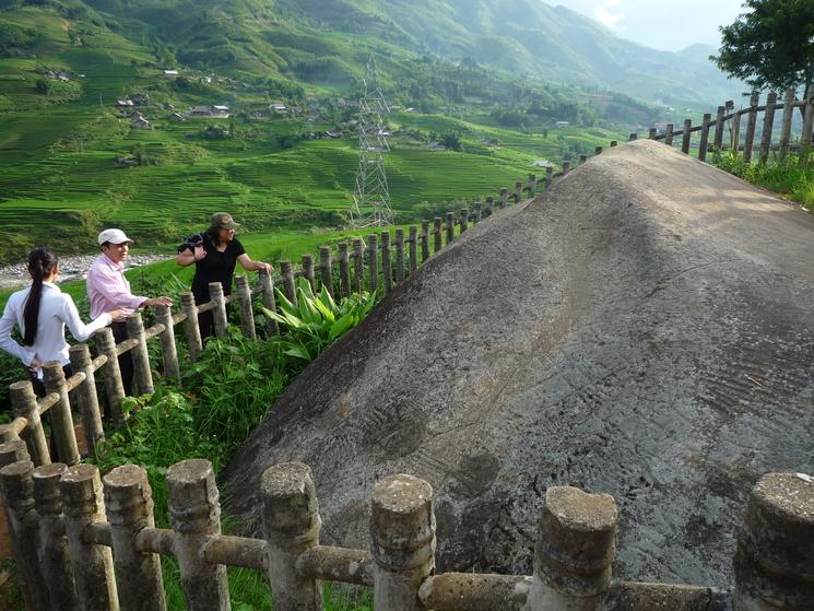 zone des pierres sculptées de sapa inscrites au patrimoine mondial de l'unesco