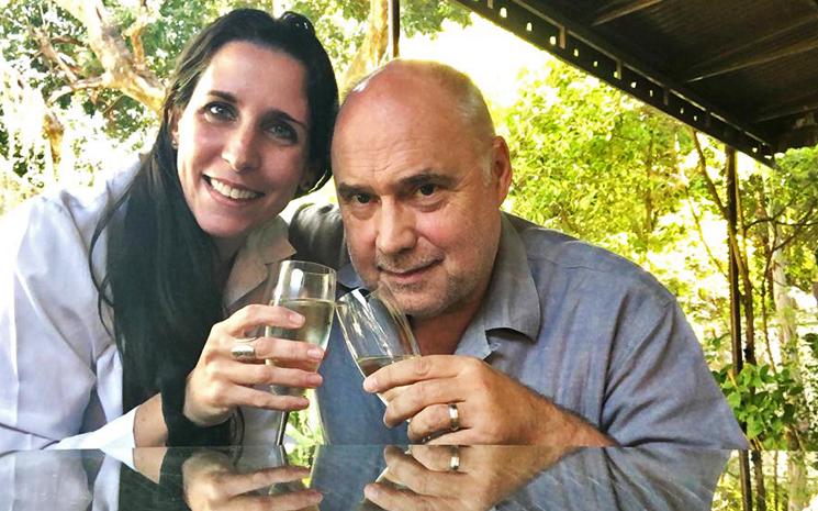 Angelique Labrune et Olivier Rymer, fondateurs de l'agence de voyage francaise Les Voyages d'Angele