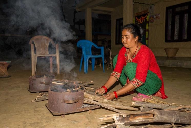 l'expérience de vivre avec les communautés népalaises