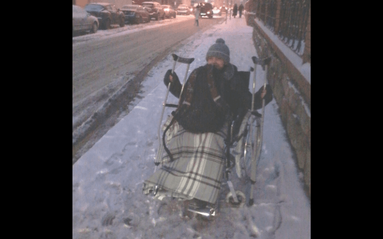 Ariane béquilles Moscou