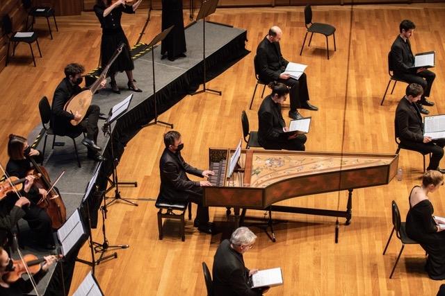 orchestre baroque sur scene