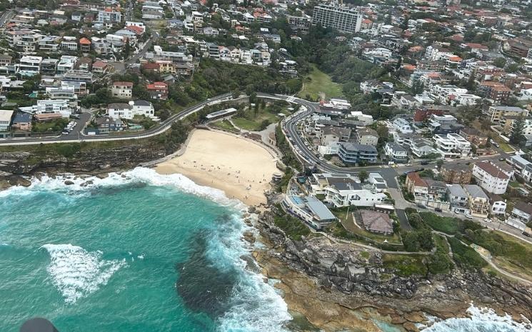 Vue aérienne de l'Australie