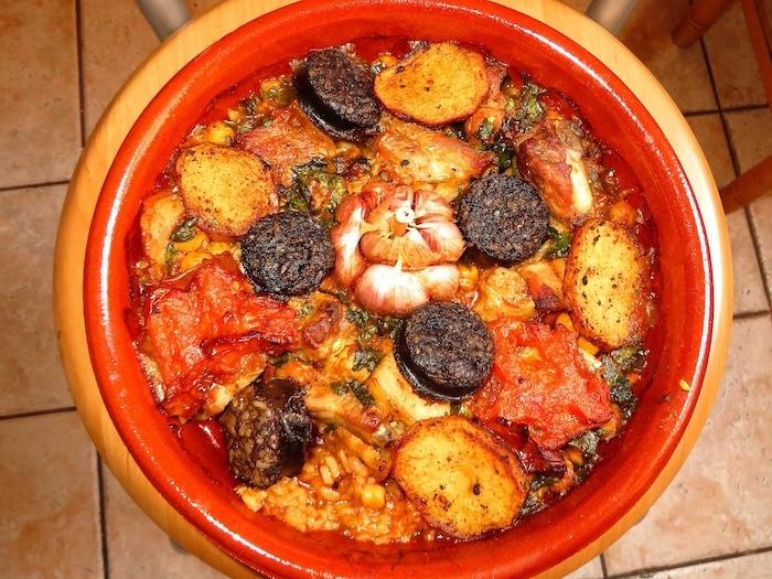 Arroz al horno à valencia