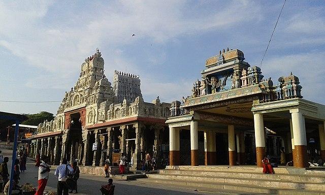 Le temple Arumilgu Subramaniya Swamy à Thiruchendur