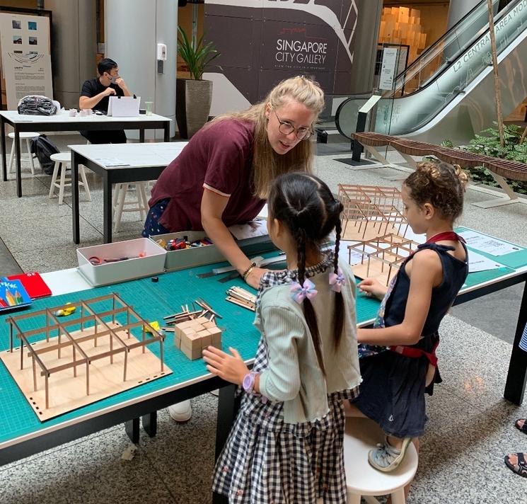 Photo d'un atelier avec Betty Tuffé