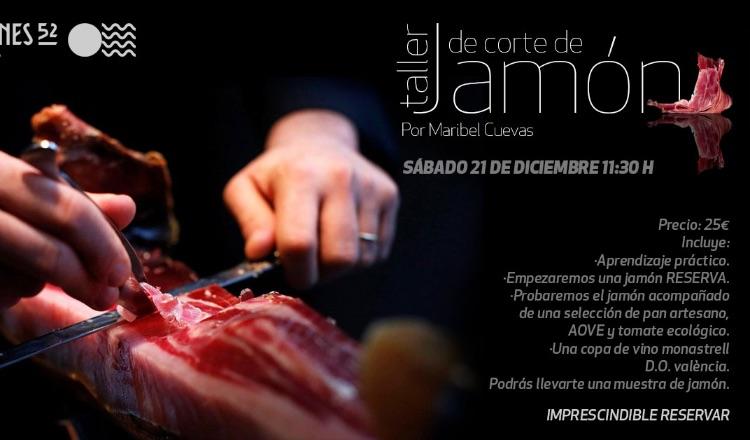 Atelier découpe Jambon Valencia