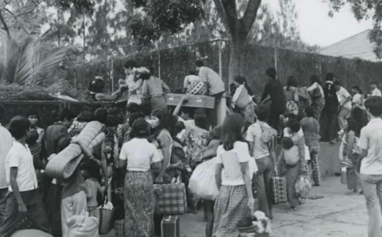 Avril 1975- l'ambassade de France, dernier refuge dans Phnom Penh
