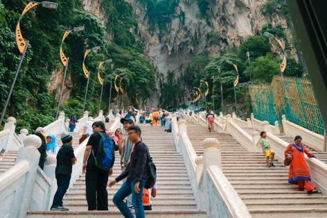 Batu Caves en Malaisie