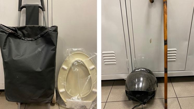 metro Athènes objet trouvés