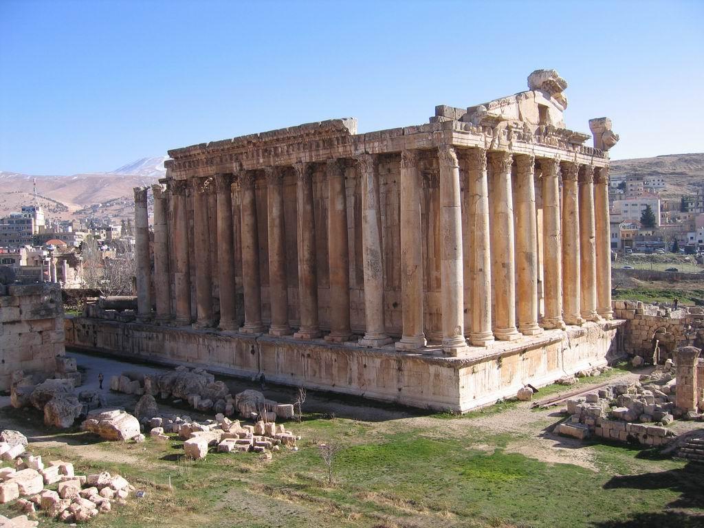 Baalbek Baccus tempel
