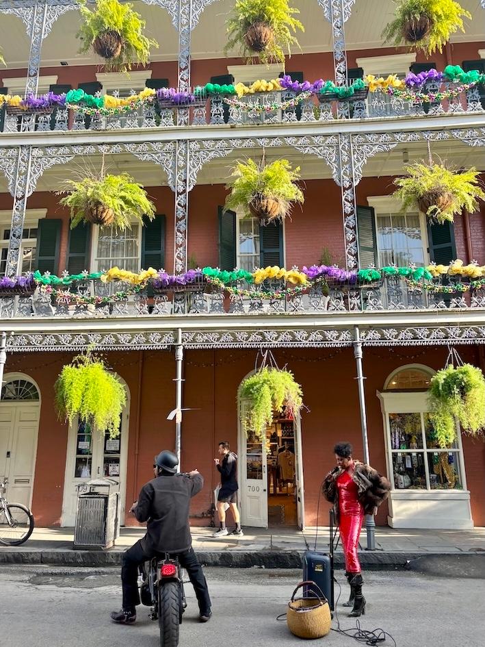 Photo du French Quarter à la Nouvelle-Orléans aux États-Unis