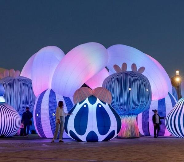 des ballons gonflables au balloon museum