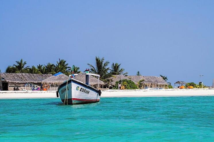l'île de Bangaram dans l'archipel de Lakshadweep en Inde