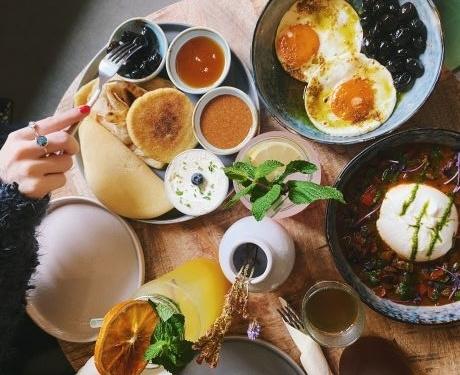Photo d'un brunch chez Barrio à Francfort