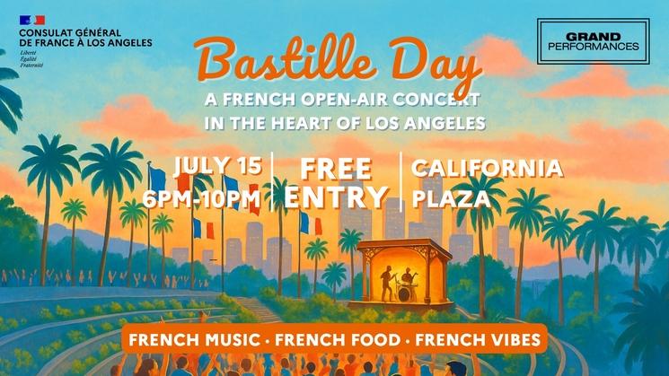 Affiche de Bastille Day 2025 Los Angeles