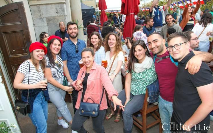 Participants au Bastille Day à Dublin