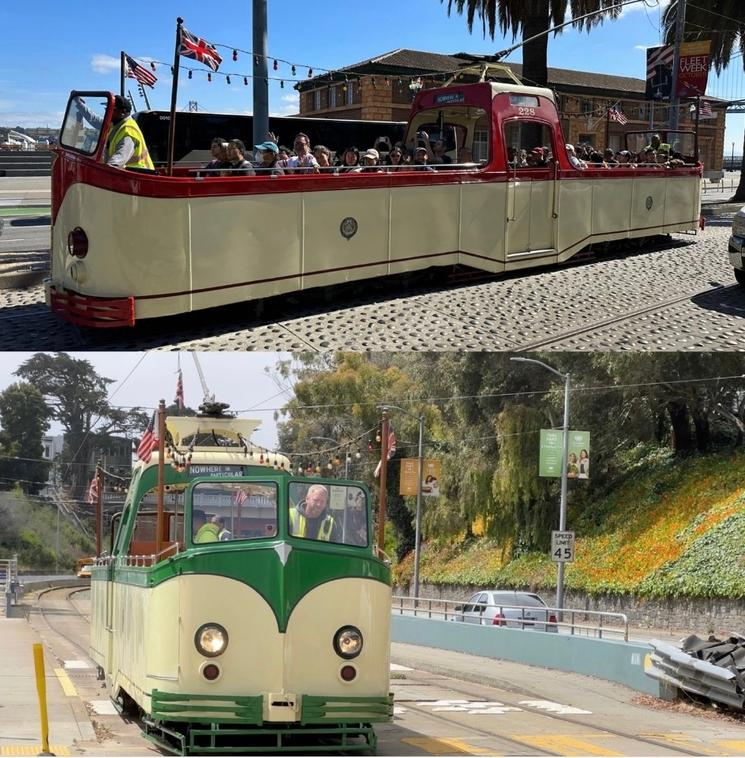 Le Tram Boat à San Francisco