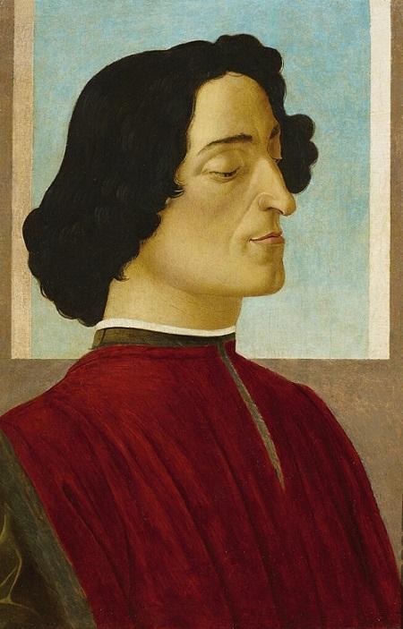 Botticelli portrait julien de médicis