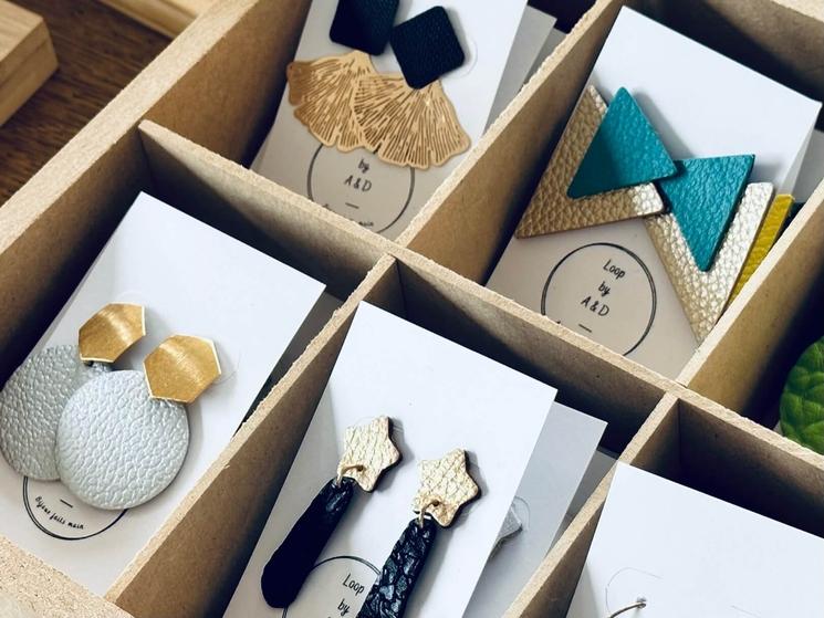 Boucles d'oreille Loop By A&D