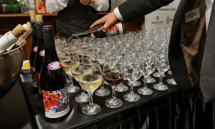 Bouteilles Beaujolais Nouveau 2024