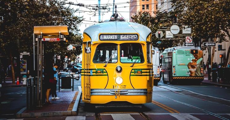 Le tramway à SF