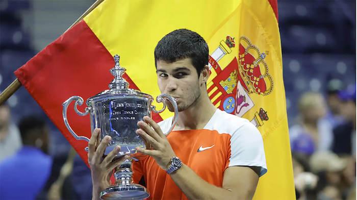 CARLOS ALCARAZ, numero 1 du tennis mondial