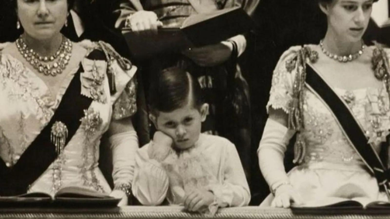 charles à l'âge de 4 ans