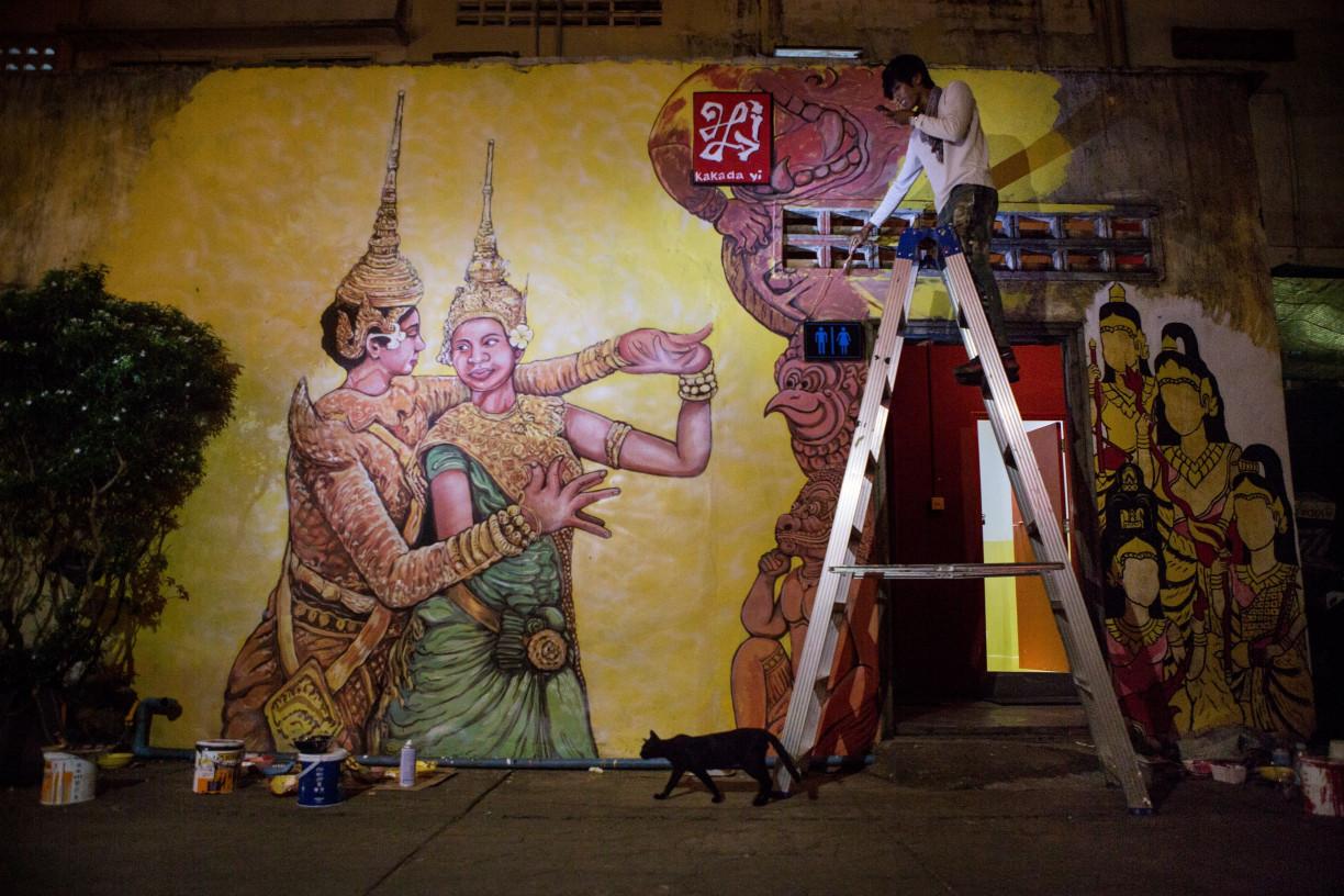cambodia urban art