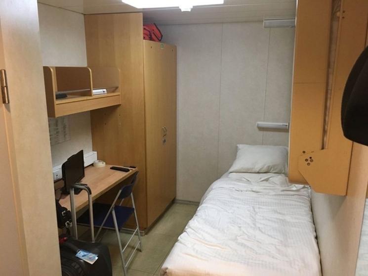 Photo d'une cabine en bateau de croisière