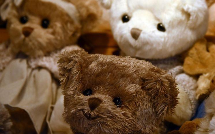 Peluche ourson Londres