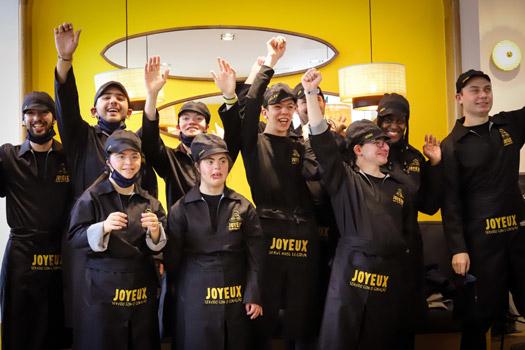 Equipe du Café Joyeux à Lisbonne