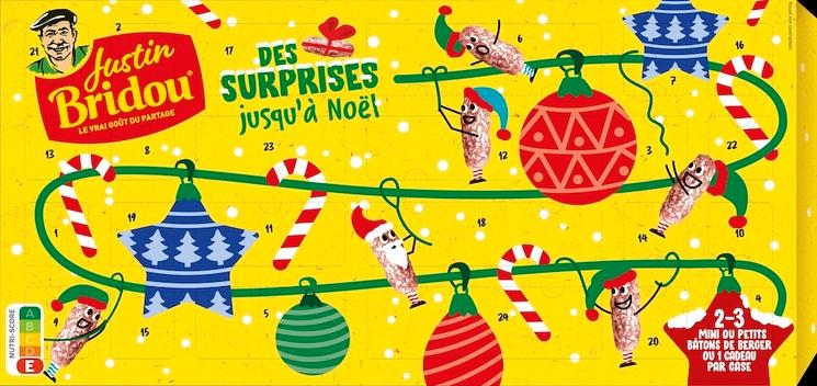 calendrier avent Justin bridou