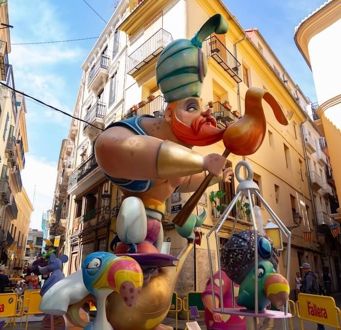 monument fallero à valencia