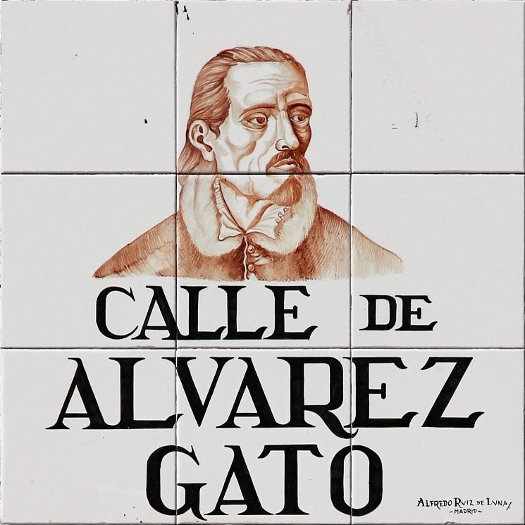 rue alvarez gato, à Madrid