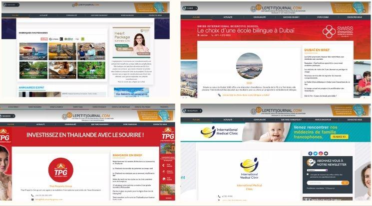 Campagnes bannières publicitaires entreprise