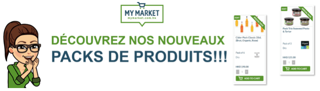 packs de produits my market