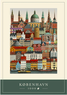 puzzle idée cadeau Danemark Copenhague