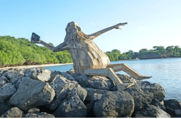 Hector le géant protecteur Thomas Dambo Puerto Rico