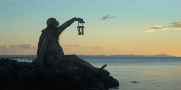 Puerto Rico géant bois Thomas Dambo Danemark ouragan