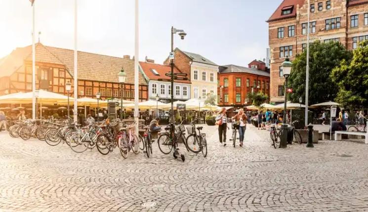 Vélos à Lillatorg, Malmo