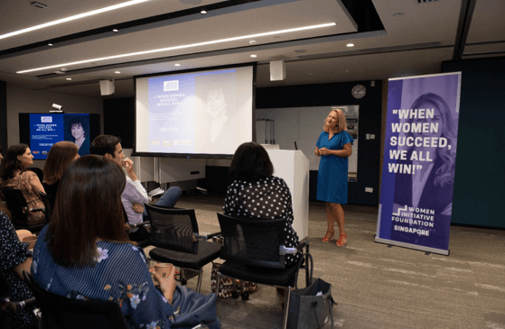 Soirée de présentation de la WIF à Singapour en février 2020 – copyright WIF