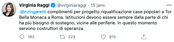 Tweet Raggi