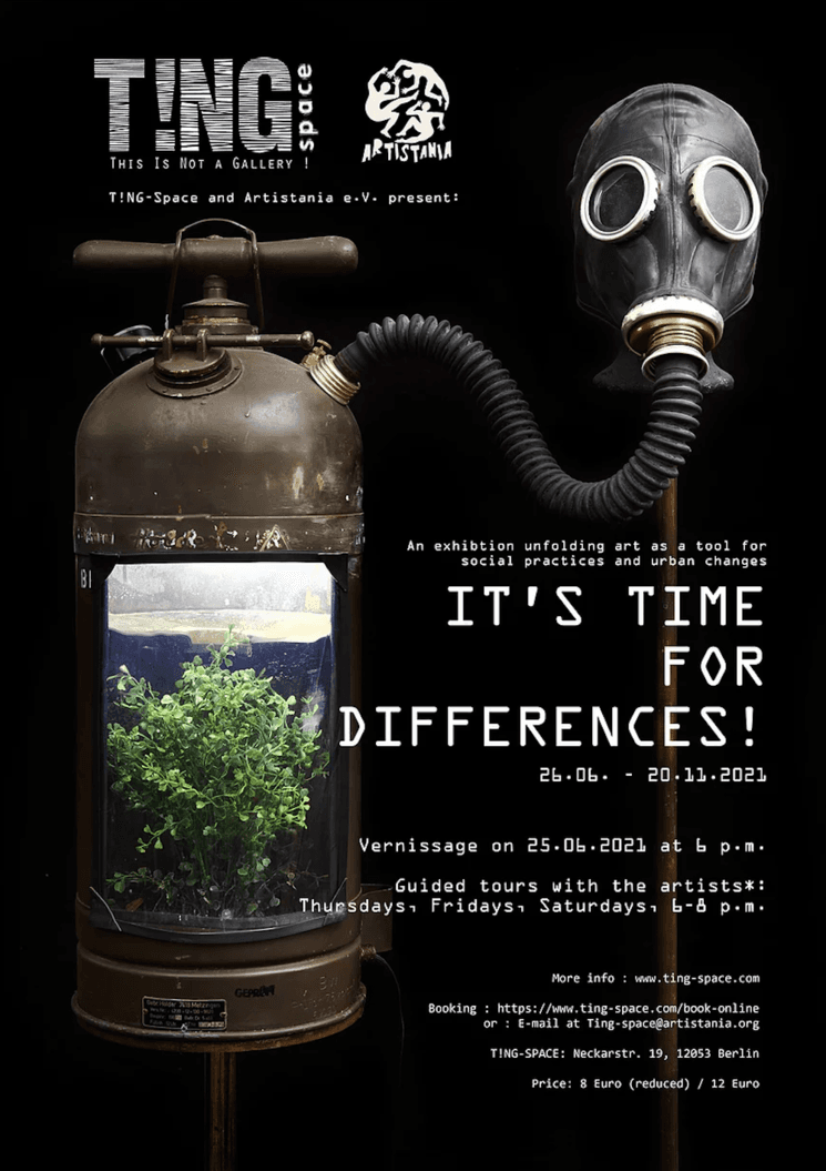 Affiche de l'exposition Ting Space