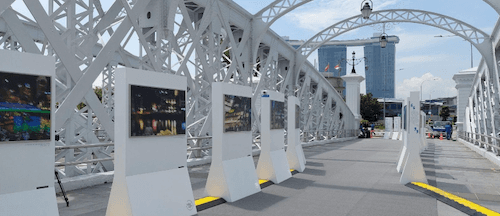 exposiiton de Melisa à Singapour