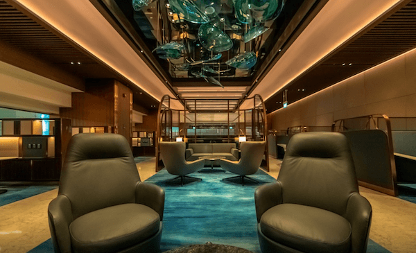 le salon privé à Changi Airport de Singapour