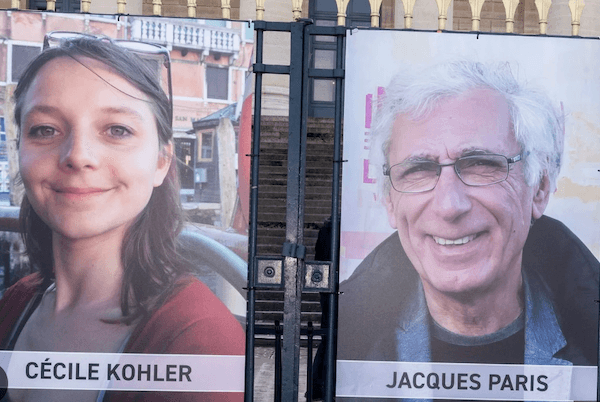 Cécile Kholer et Jacques Paris, anciens otages en Iran