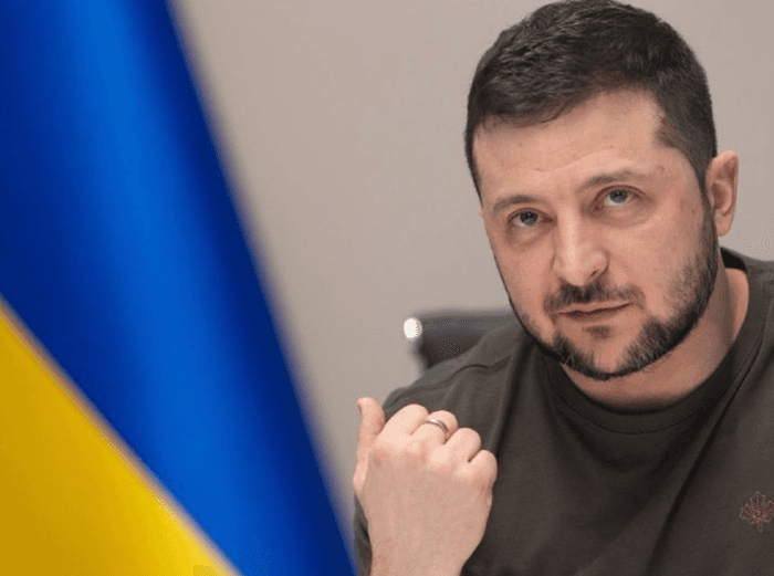 le président Zelensky