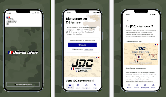 application défense+